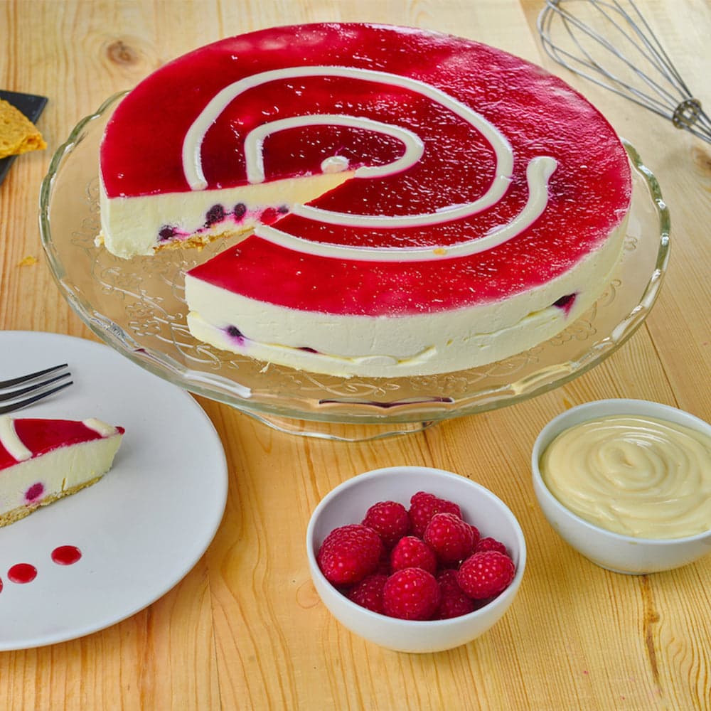 Torta cheescake ai frutti di Bosco