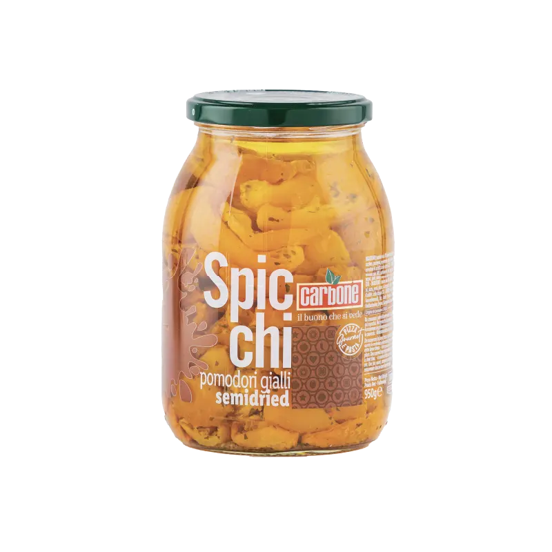 Spicchi – Pomodori Gialli Semidried