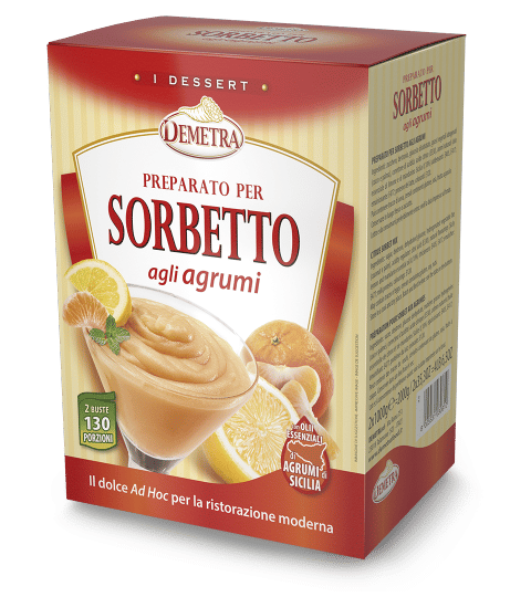 Preparato per Sorbetto agli Agrumi 2