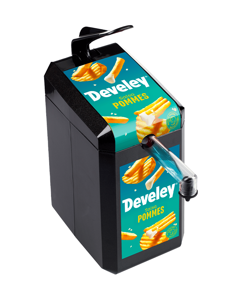 Develey Salsa Pommes dispenser