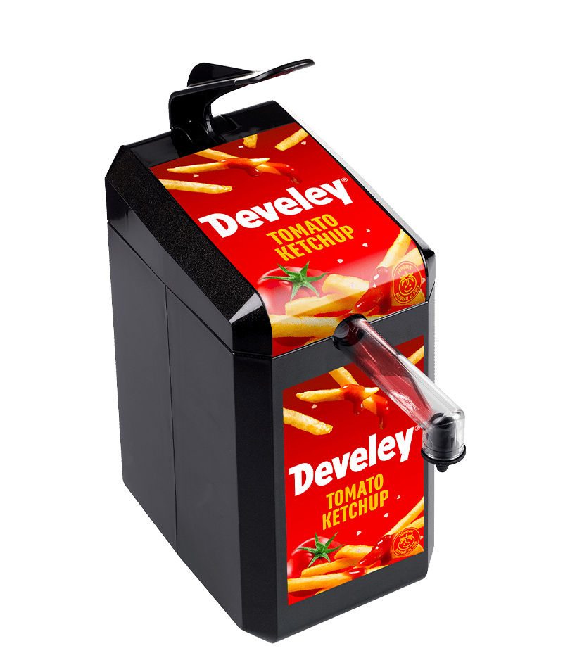 Develey Tomato Ketchup dispenser