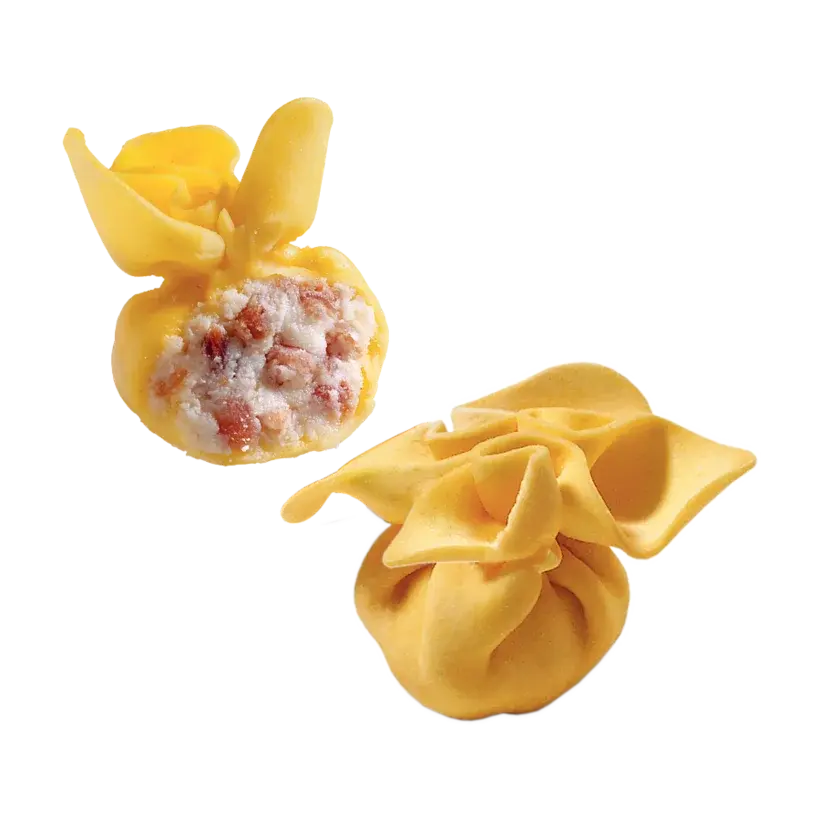 Fiocchi speck e Fontina