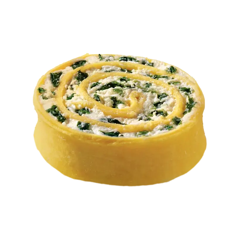 Ricciole ricotta e spinaci