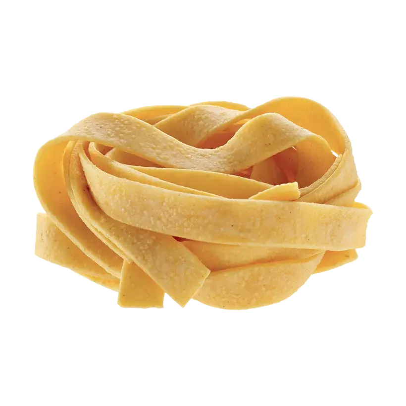 Tagliatelle rustiche all'uovo