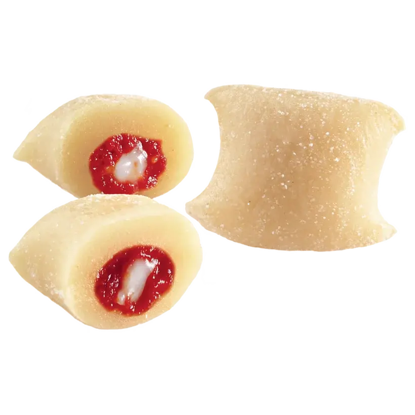 Gnocchi ripieni con pomodoro e mozzarella