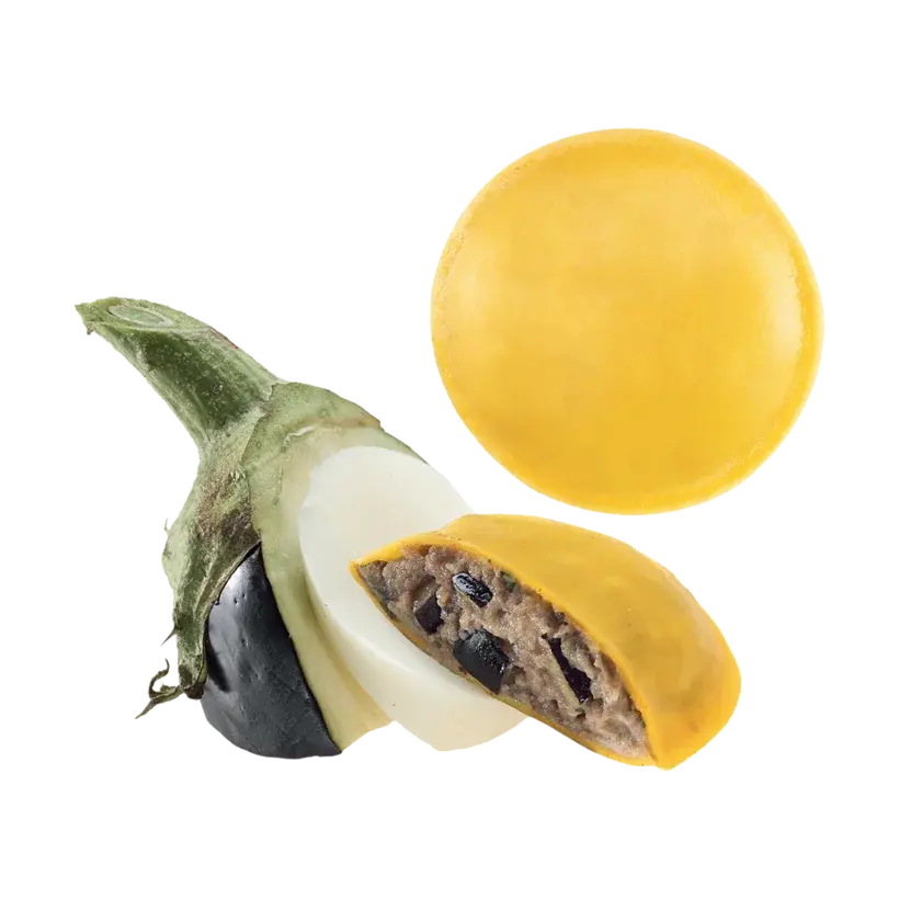 Panciotti con melanzana e scamorza