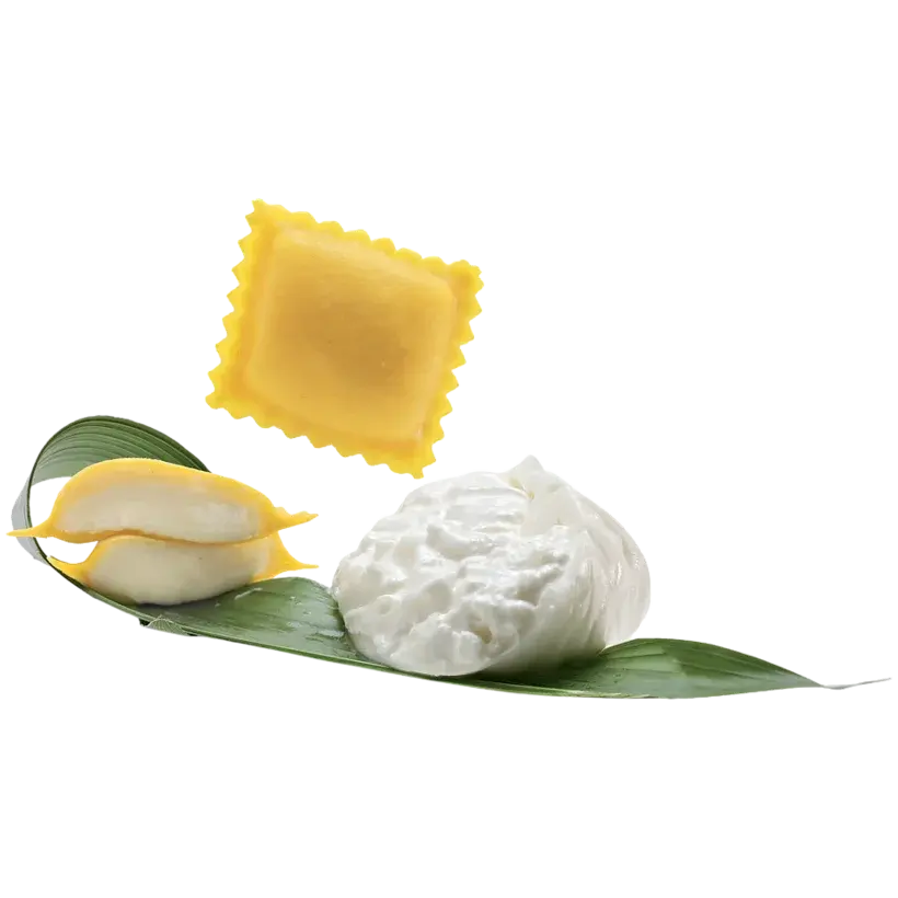 Scrigni con burrata di Puglia