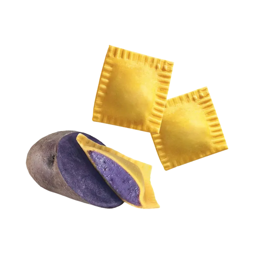 Le Violette con patata viola Vitelotte