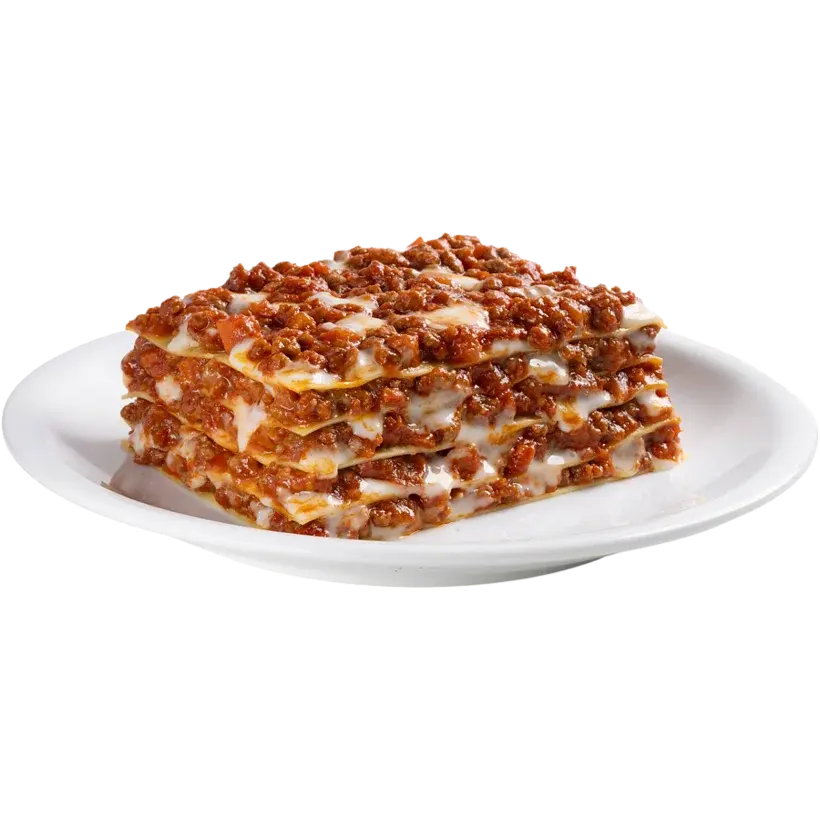 Lasagne caserecce con carni di bovino e suino