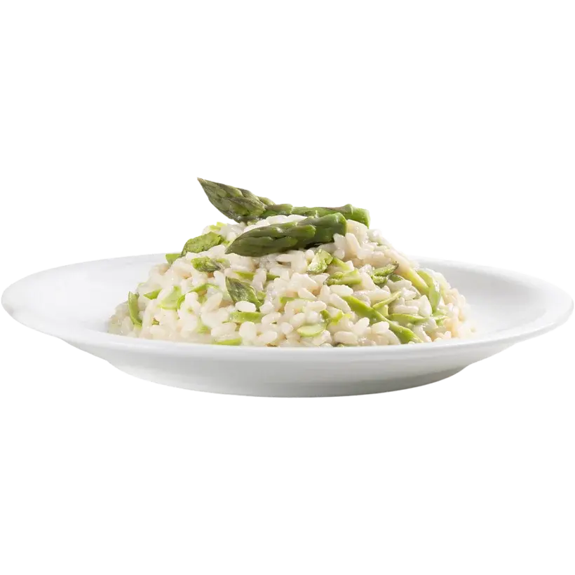Risotto con punte di asparagi