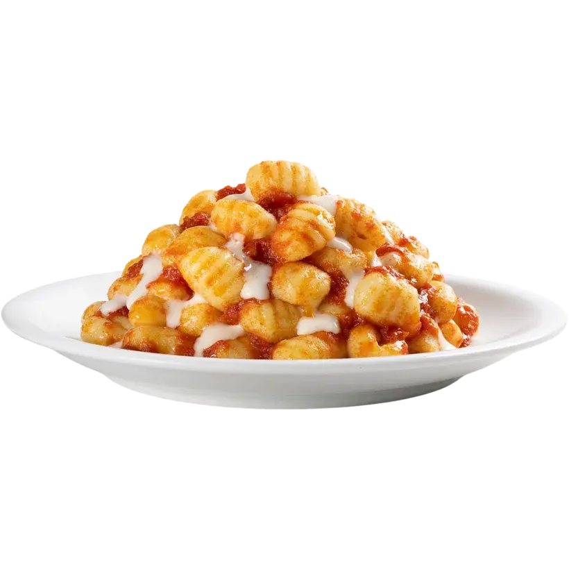 Gnocchi pomodoro e mozzarella