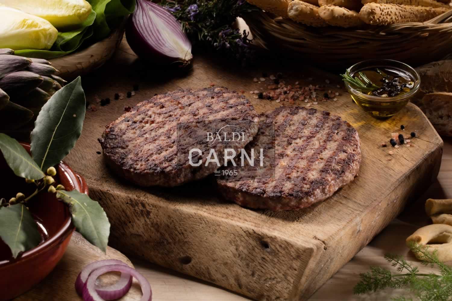 HAMBURGER DI CHIANINA "VITELLONE BIANCO DELL‘APPENNINO CENTRALE IGP" 200G CASH SURGELATO