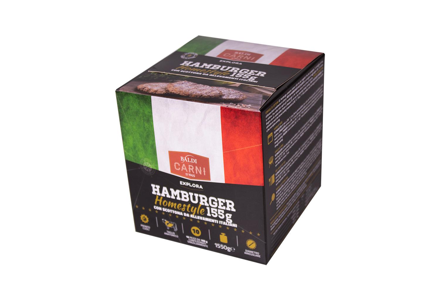 HAMBURGER HOME STYLE 155G CON SCOTTONA DA ALLEVAMENTI ITALIANI SURG. 3