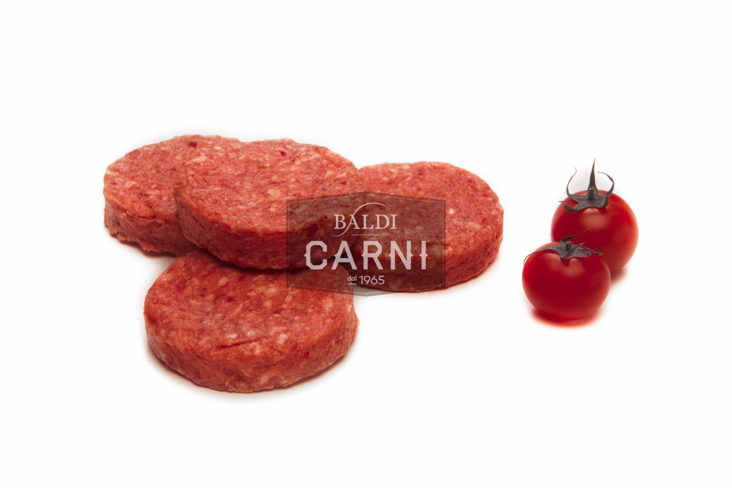 MINIBURGER DI BOVINO SELEZIONE BALDI CON SCOTTONA 60 GRAMMI SURGELATI C&C 2