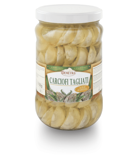 Carciofi Tagliati in Olio di Girasole 2