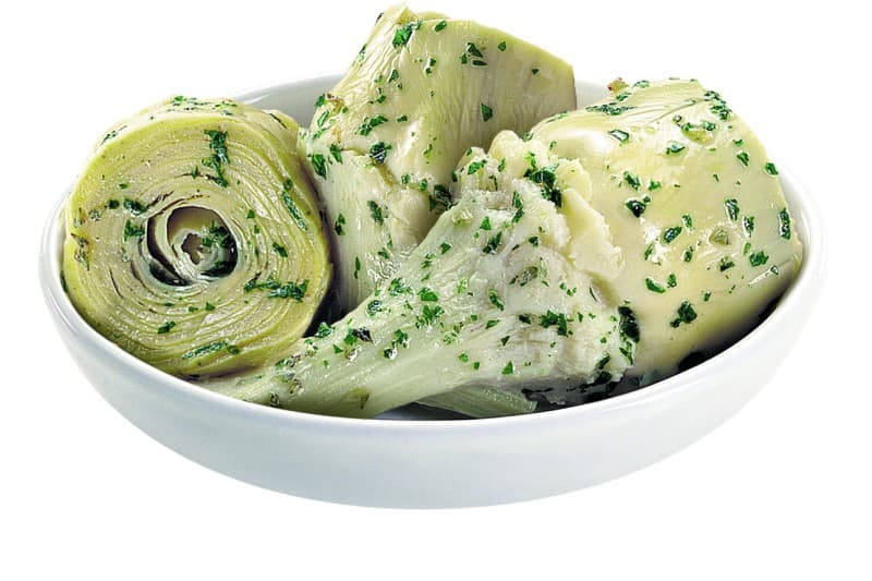 Carciofi Trifolati Interi Grossi con Gambo