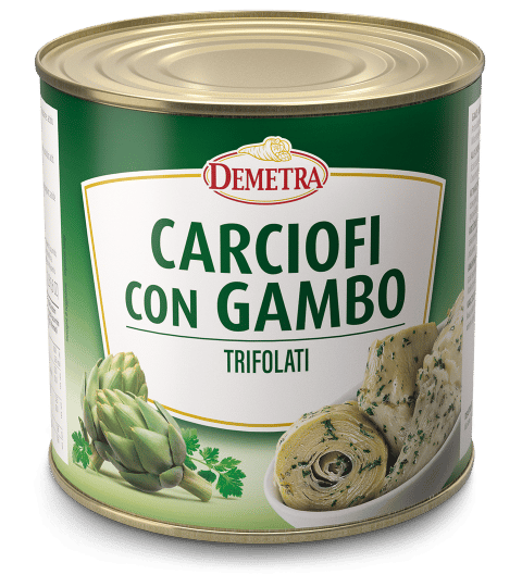 Carciofi Trifolati Interi Grossi con Gambo 2