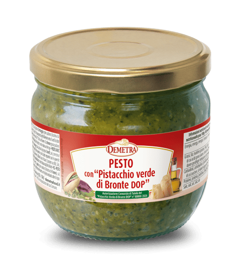 Pesto con “Pistacchio Verde di Bronte DOP” 2
