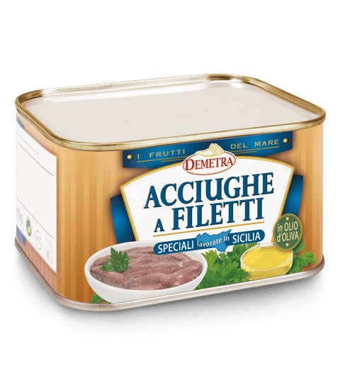 Acciughe a Filetti in Olio di Oliva Speciali Sicilia 2