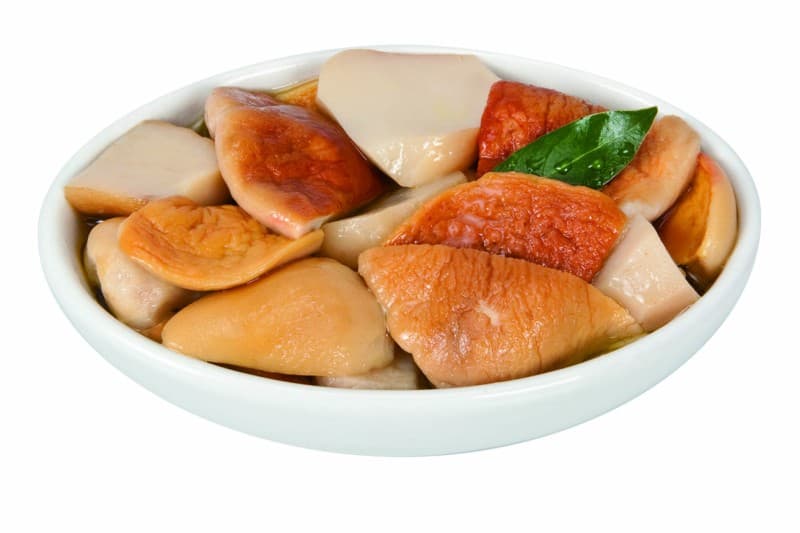 Porcini Tagliati a Pezzi in Olio d'Oliva