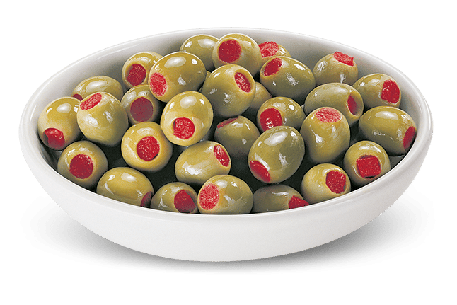 Olive Verdi Farcite al Peperone 3
