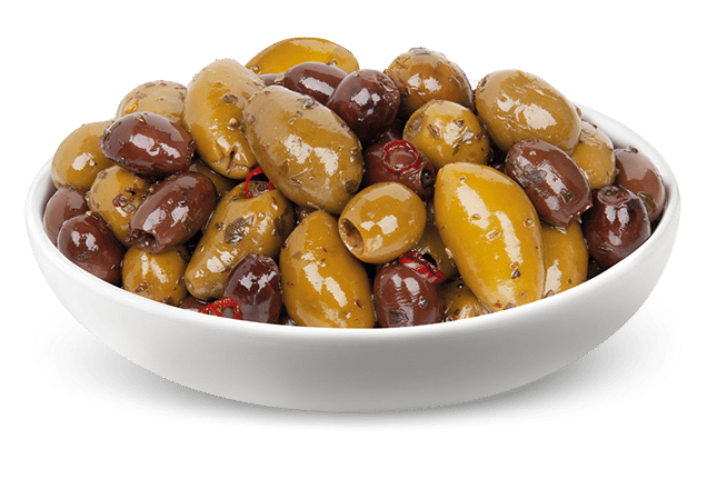Tris di Olive Denocciolate Piccanti 3